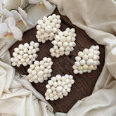 Vriksham Traditional Jasmine Mogra Bridal Hair Clip Return Gift-Set of 6-RG273