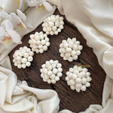 Vriksham Jasmine Mogra Bridal Hair Clip-Medium-Return Gift-Set of 6-RG274