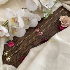 Vriksham Precious Jadau Kundan Anklets-Floral-J2861