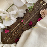 Vriksham Precious Jadau Kundan Anklets-Lotus-J2860