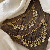 2 Layered Maatil with Jhumka /Ear Chain-G12412