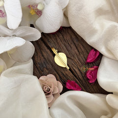 Vriksham Manga Style Jadau Kundan Jada Billai-Red Green White-J3466