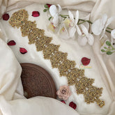 Vriksham Exquisite Lakshmi Bridal Jada Billai-Gold Bead-G19280