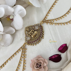 Vriksham Lakshmi Jada Bun Billai with Maatil Bridal Jada Billai-G19290