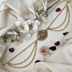 Vriksham Lakshmi Jada Bun Billai with Maatil Bridal Jada Billai-G19290