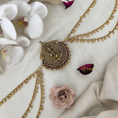 Vriksham Lakshmi Jada Bun Billai With Gold Maatil Bridal Jada Billai-Gold Bead-G19294