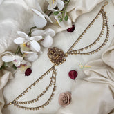 Vriksham Lakshmi Inspired Jada Billai With Gold Maatil Bridal Jada Billai-G19298