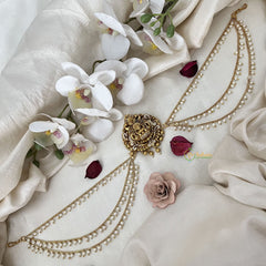 Vriksham Divine Lakshmi Jada Billai With Pearl Maatil Bridal Jada Billai-G19299