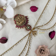 Vriksham Traditional Lakshmi Jada Billai With Pearl Maatil Bridal Jada Billai-G19301