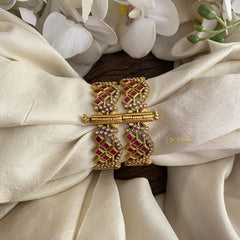 Vriksham Exquisite Kundan Jadau Openable Bangle-Square-J2889