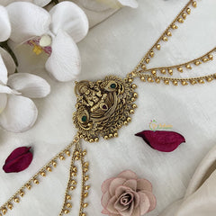 Vriksham Traditional Lakshmi Jada Billai With Gold Maatil Bridal Jada Billai-G19302