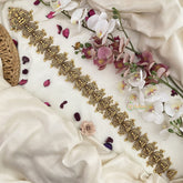 Vriksham Gold Look Alike Lakshmi Bridal Jada Billai-Gold Bead-G16382