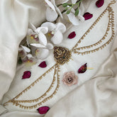 Vriksham Goddess Lakshmi Jada Billai With Gold Maatil Bridal Jada Billai-G19306