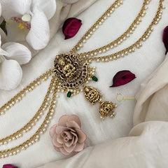 Vriksham Lakshmi Antique Jada Billai With Pearl Maatil Bridal Jada Billai-G19308