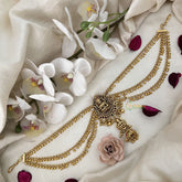 Vriksham Lakshmi Antique Jada Billai With Gold Maatil Bridal Jada Billai-G19307