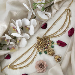 Vriksham Lakshmi Devi Jada for Brides Jada Billai With Pearl Maatil Bridal Jada Billai-Pearl-G19321