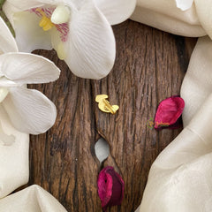 Vriksham Unique Parrot Jadau Kundan Stone Nath/Nose pin-J2909