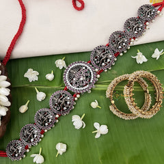 Vriksham Precious Kemp Nataraja Hipbelt-Pearl-G18551