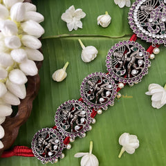 Vriksham Precious Kemp Nataraja Hipbelt-Pearl-G18551