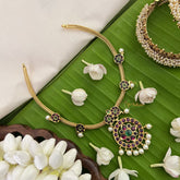 Vriksham Precious Kemp Round Kemp Addigai-Pearl-G18547