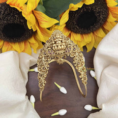 Vriksham Gold Alike Floral & Laef Style Nakshi Lakshmi Vangi -Temple Armlet-G21003