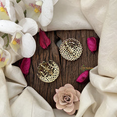 Vriksham Lotus Style Chandran & Suryan Billai-Green Red-G19336