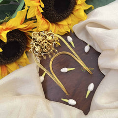 Vriksham Traditional AD Stone Lakshmi Vangi-Temple Armlet-G21015