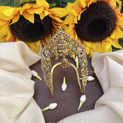 Vriksham Gold Alike Temple Style Nakshi Lakshmi Vangi -Temple Armlet-G21001