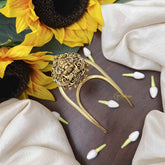 Vriksham Gold Elephant Lakshmi Vangi / Armlets-Gold Beads-G20995