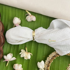 Vriksham Traditional Kemp Finger Ring-Red White-Pearl-G18529