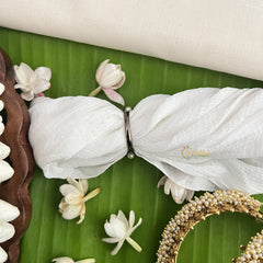 Vriksham Precious Kemp Finger Ring-Green White & Red-Pearl-G18544