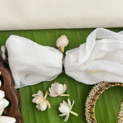 Vriksham Precious Kemp Finger Ring-White Red-Pearl-G18545