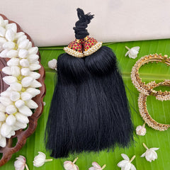 Vriksham Kemp Style Kunjalam-Red-Pearl-G18586