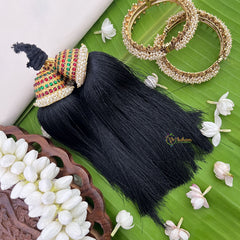 Vriksham Kemp Style Kunjalam-Red Green-Pearl-G18589