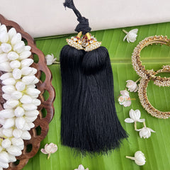 Vriksham Kemp Style Kunjalam-Red White-Pearls-G18595