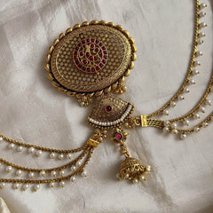 Unique Jada Billai with Pearl Maatil-Bun Billai-G13735