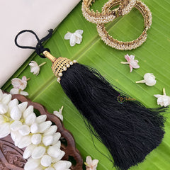 Vriksham Kemp Round Style Kunjalam-Red Green-Pearl-G18584