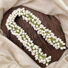 Vriksham Minimalist Mogra Bud Braid Clip-Hair Clip Flower Accessories-KH1314