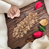 Vriksham Traditional Grey Color & Jasmine Floral Gajra Hair Clip Style Flower Accessories-KH1291