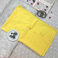 Vriksham Sunny Yellow Floral Embroidered Anarkali With Dupatta Suit Set-VS5079