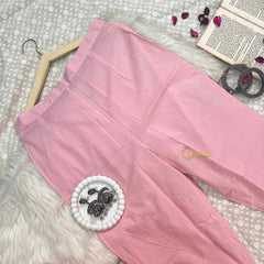 Vriksham Baby Pink Floral Paradise Embroidered Yoke Anarkali With Dupatta Suit Set-VS5082