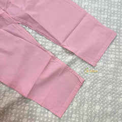 Vriksham Baby Pink Floral Paradise Embroidered Yoke Anarkali With Dupatta Suit Set-VS5082