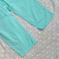 Vriksham Mint Sea Green Potli Button Detailing Embroidered Anarkali With Dupatta Suit Set-VS5081