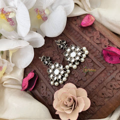 Vriksham Precious Kemp Flowral Earrings-G18609