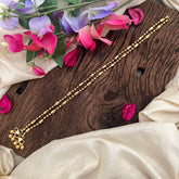 Elegant Golden Polish Anklets-G14036