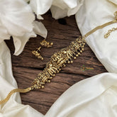 Premium Lakshmi Elephant Choker-G14720