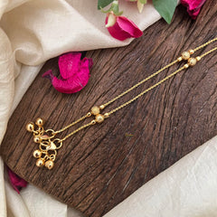 Simple Gold Look Alike Anklets-G14014