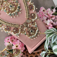 Vriksham Exquisite Nita Ambani Guttapusalu Bridal Set-G18657