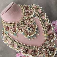 Vriksham Exquisite Nita Ambani Guttapusalu Bridal Set-G18657