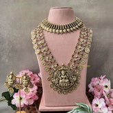 Vriksham Gold Look Alike Lakshmi Coin Bridal Set-G18664